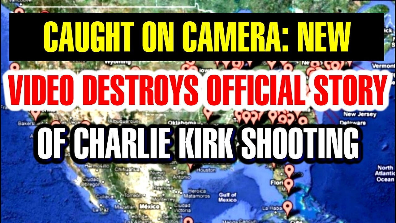 New Video Evidence Blows Up Official Story of Charlie Kirk's Shooting