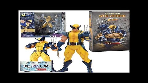 Revoltech YAMAGUCHI Wolverine Action Figure Wolverine Logan Toys X-Men Model Toy Joint Review