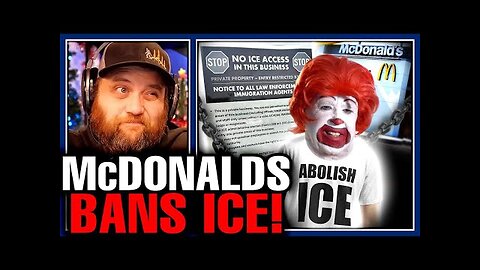 MCDONALDS BANS ICE! THE BACKFIRE HAS BEEN IMMEDIATE & LEFTIST EMPLOYEES DOX ICE AGENTS AT HOTEL!