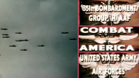 Combat America (1943) Clark Gable’s WWII Air Force Documentary Restored