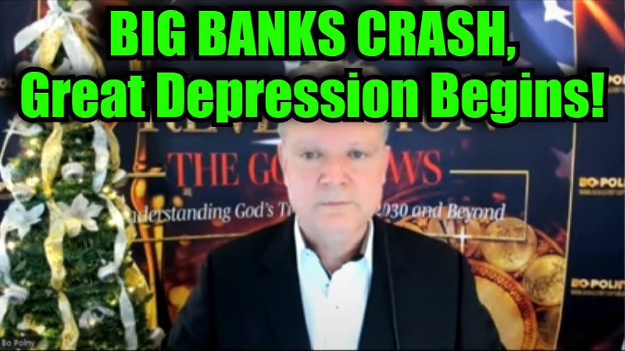 Bo Polny 1/8/25 - BIG BANKS CRASH, Great Depression Begins!