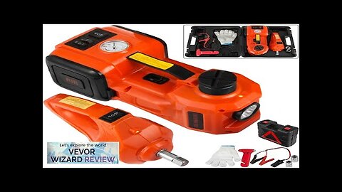 VEVOR Electric Car Jack Electric Hydraulic Jack 3 Ton(6600 lbs) with Tire Review