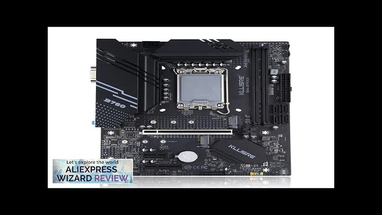 B760 DDR4 Motherboard LGA 1700 Support Core I3/i5/i7/i9 12th 13th Processor Dual Review