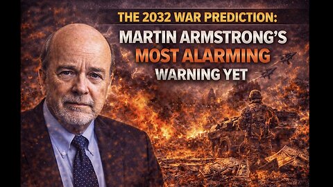 The 2032 War Prediction: Martin Armstrong’s Most Alarming Warning Yet