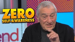 De Niro really had the NERVE to say this while on MSNBC...