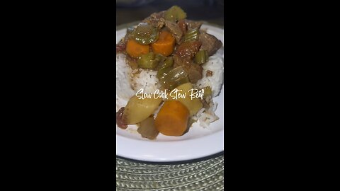 Slow cooked stew beef🤤🤤