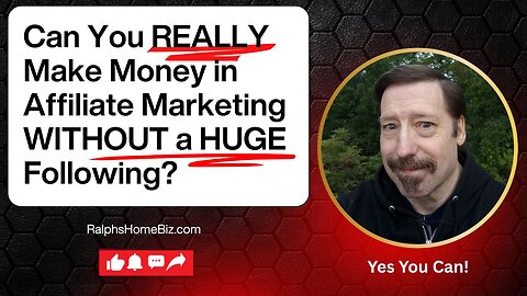 Can You REALLY Make Money in Affiliate Marketing WITHOUT a HUGE Following?