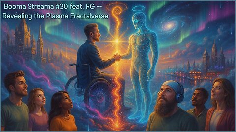 BOOMA STREAMA #30 feat. RG -- Revealing the Plasma Fractalverse | Sat. February 14th, 2026 @ 6pm CT / 7pm ET