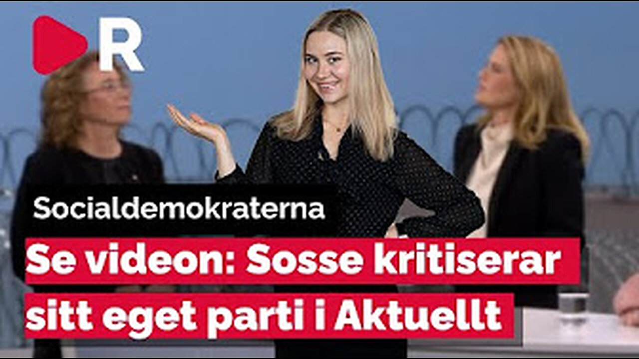 Sosse kritiserar sin egen politik?