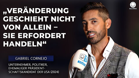Die Kräfte, die Amerikas Zukunft prägen | Gabriel Cornejo im Exklusivinterview für ALLATRA TV