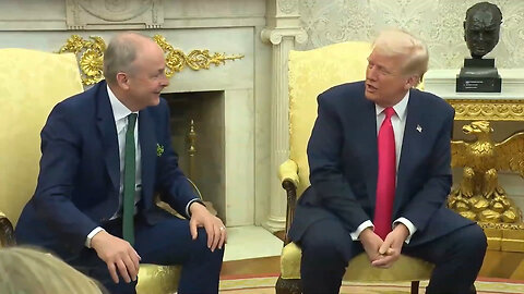 Trump Cracks Joke About Irish Prime Minister Not Knowing New Citizen Rosie O'Donnell