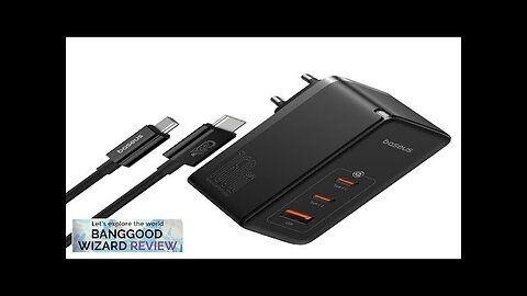 GaN Tech Baseus GaN5 Pro 160W 3-Port USB PD Charger USB-A+2USB-C PD2.0 Review