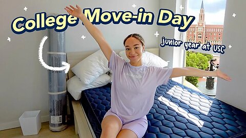 COLLEGE MOVE-IN DAY! 📦 Decorating My New Apartment | USC Junior Year Vlog | PSN Experiment