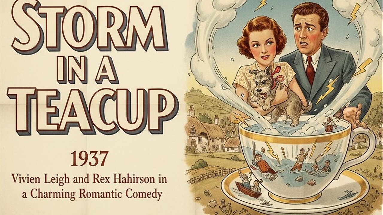 Storm in a Teacup 1937: Vivien Leigh and Rex Harrison in a Charming Romantic Comedy