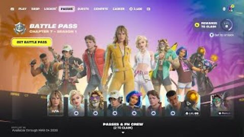 Fortnite|Chapter 7 Season 1 [Pacific Break] Battlepass Review