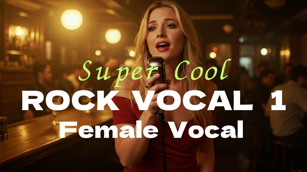 Super Cool ROCK VOCAL 1 / Female Vocal