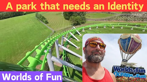 FIRST TIME Worlds of Fun Vlog: Epic Roller Coasters! 🎢🌾