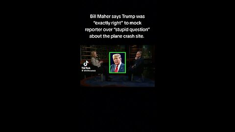 Bill Maher Agrees Trump Response Was Well Deserved