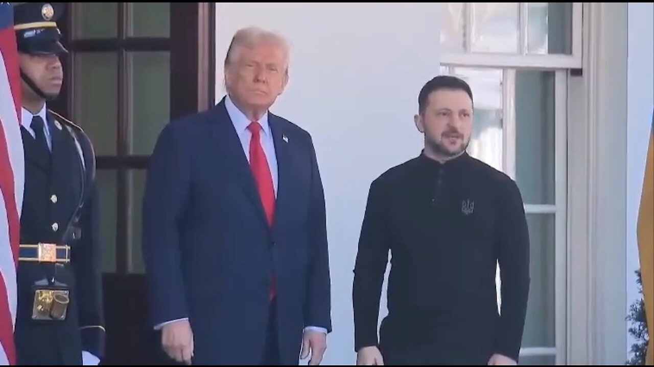 Trump Welcomes Zelensky To The White House