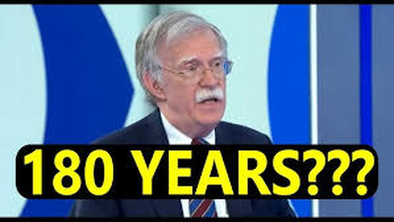 John Bolton INDICTED Facing 180 Years—Iran HACKED Email