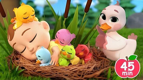 Hush Little Baby | Lullaby with Farm Animals + MORE Lalafun Nursery Rhymes & Kids Songs