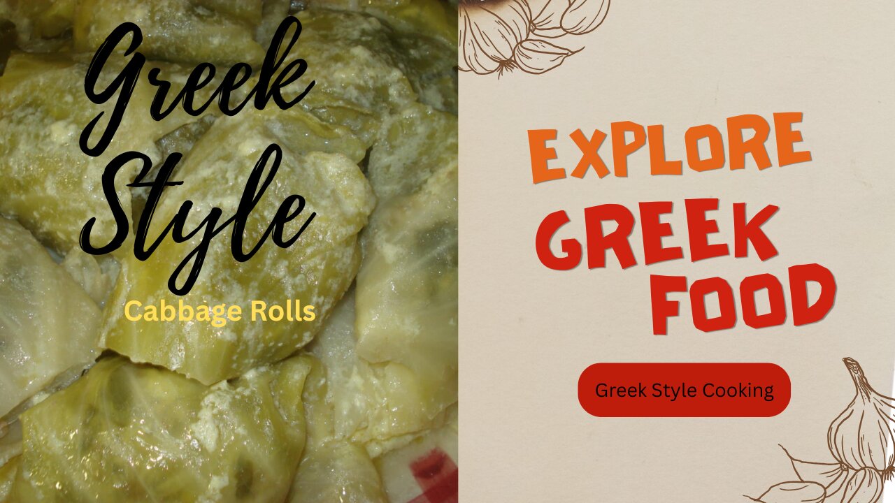Greek Style Cabbage Rolls