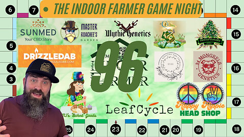 The Indoor Farmer Game Night ep 96, Colorful Chairs Round 3. Let's Play