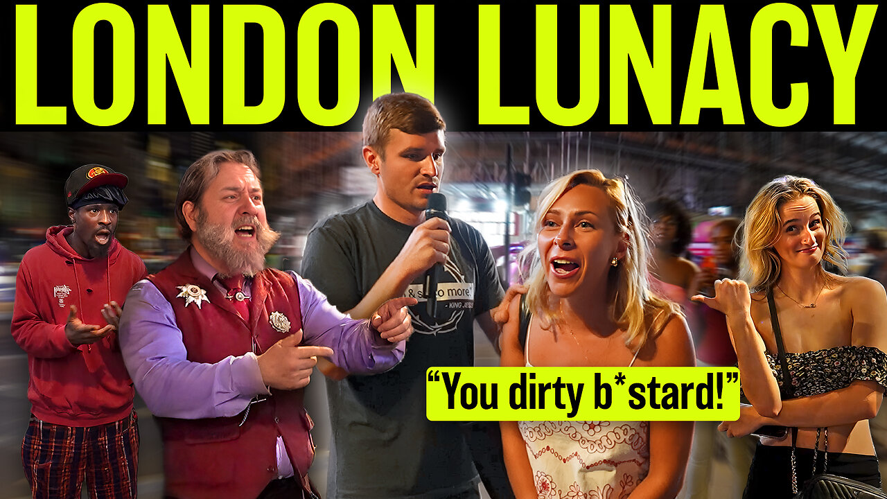 Street Preaching to DRUNKS & ATHEISTS in London, England!