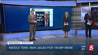 Tennessee sheriff defends jailing liberal activist for posting Trump meme