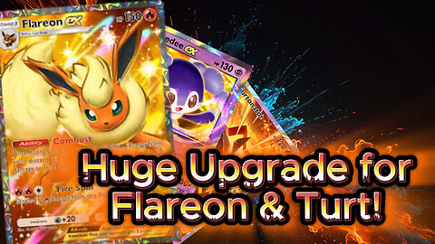 Flareon EX + Turtonator UPDATED - POKEMON TCG POCKET