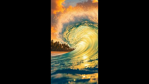 🌊✨🎶TROPICAL STATE OF MIND, WHERE WORRIES FADE LIKE THE WAVES, A PERFECT WAVE