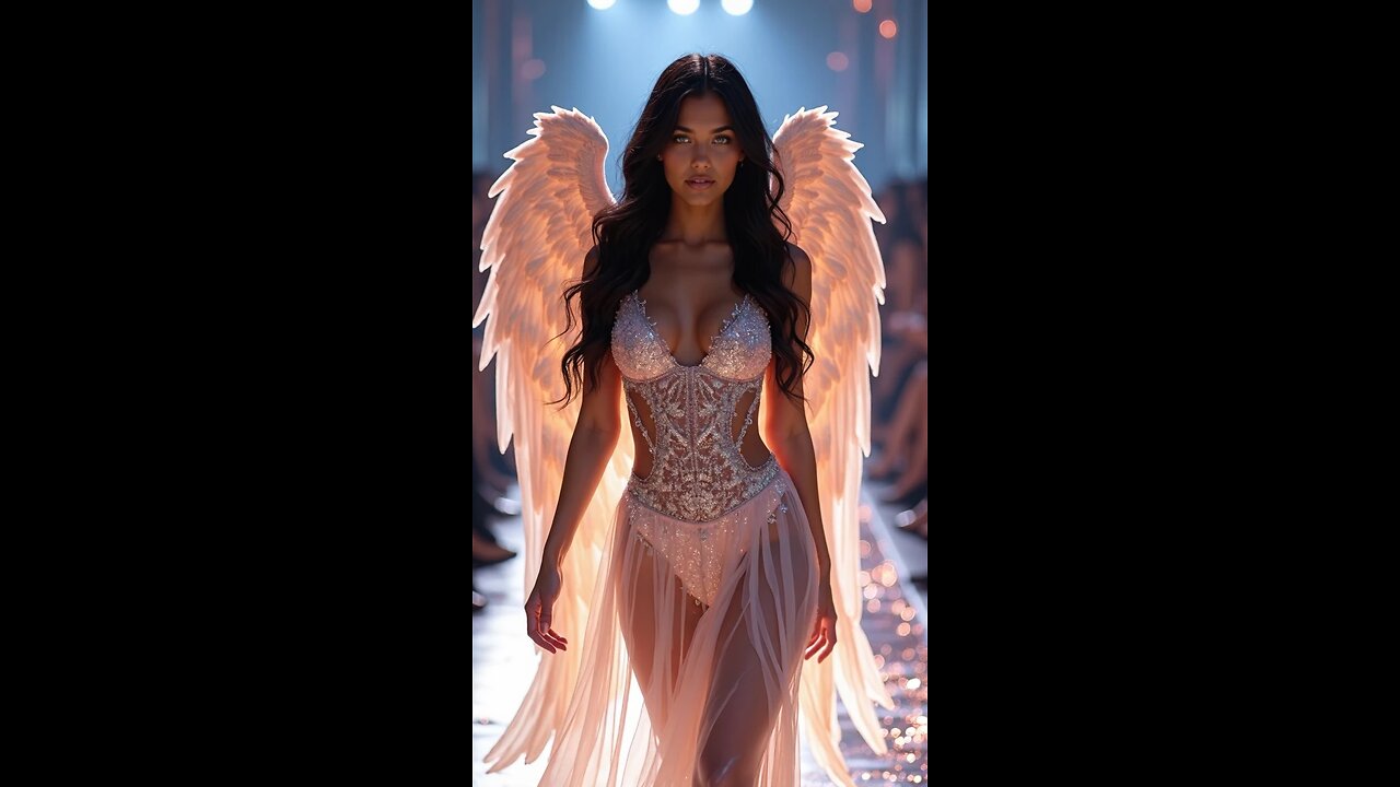 Enchanting Fashion: AI Girl’s Victoria's Secret Transformation ✨👼