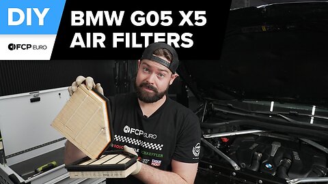BMW X5 Engine Air Filter Replacement DIY (N63 Engine - 2019-2026 BMW G05 X5, G06 X6)