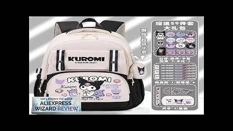 Sanrio Clow M Student Schoolbag Campus Girl Spine Protection Children Cartoon Cute Review