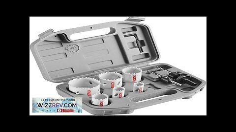 BOSCH HSBIM9 9-Piece Bi-Metal Hole Saws Assorted Kit with SpinLOCK Universal Arbor Review