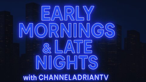 Weak Men Get Emotioinal Strong Men Learn & Adapt | Early Mornings & Late Nights | CHANNELADRIANTV