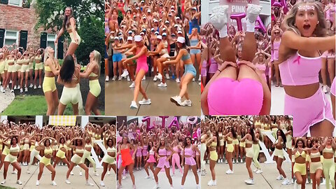 Beautiful American Girls dance love Trump