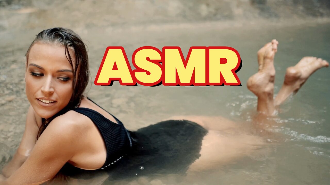 ASMR Gina Carla 💦 Waterfall Swim!