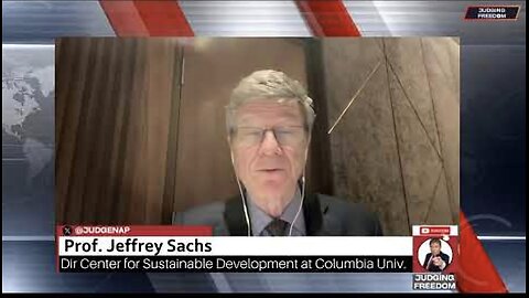 Prof. Jeffrey Sachs : Netanyahu Now Afraid to Fly