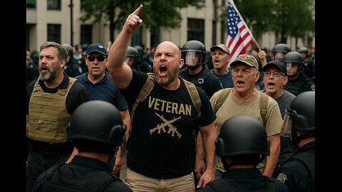 Shocking Scenes: Veterans Walk on the Capitol, FEMEN Protesters Sexually Assaulted