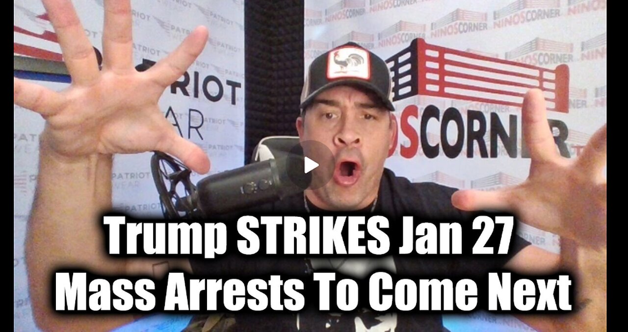 Trump STRIKES 1.27.25 - Mass Deportations Begin > Mass Arrests To Come Next