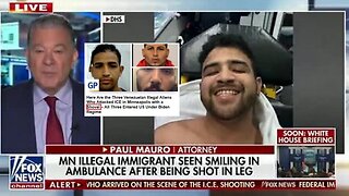 Illegal alien who AMBUSHED ICE w/ a SHOVEL In Minneapolis is SHOT & SMILING