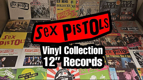 Sex Pistols Vinyl Record Collection: 12" Albums