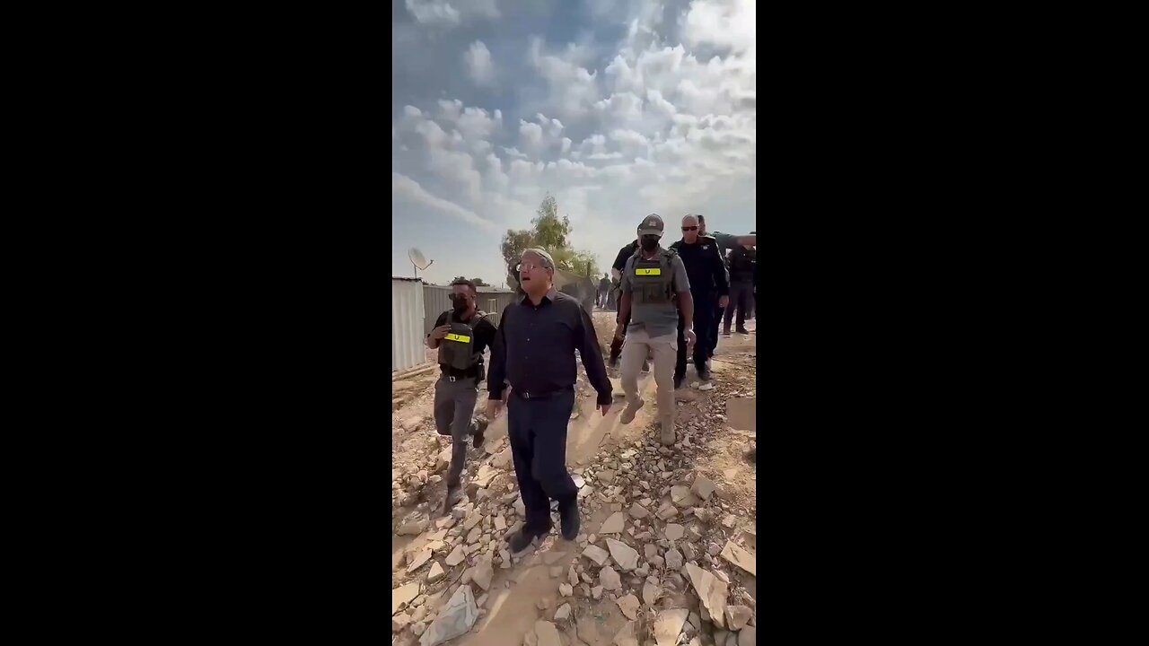 😢🇵🇸 Ben-Gvir revels in Palestinians’ misery?