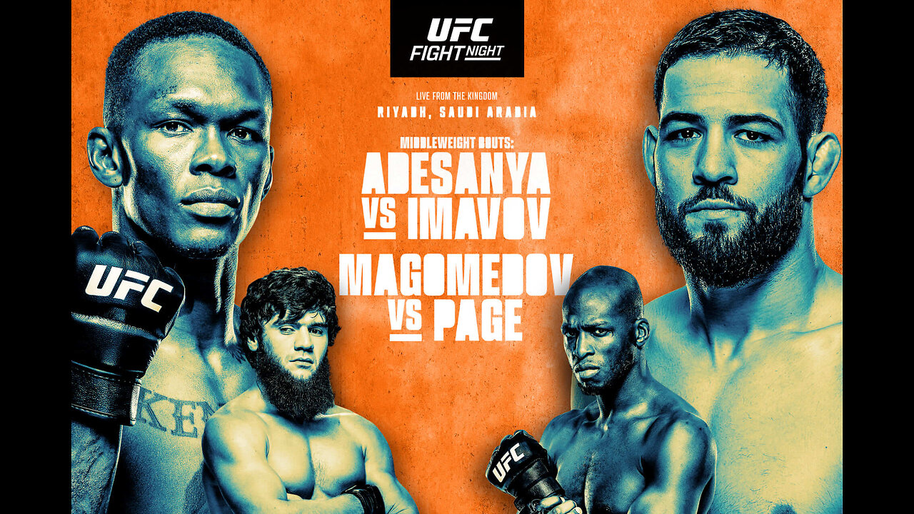 ISREALE ADESANYA IS BACK! | UFC FIGHT NIGHT PREDICTONS