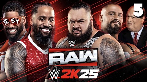 WWE 2K25 Raw September 29th 2025 - Match 5: Chaos!
