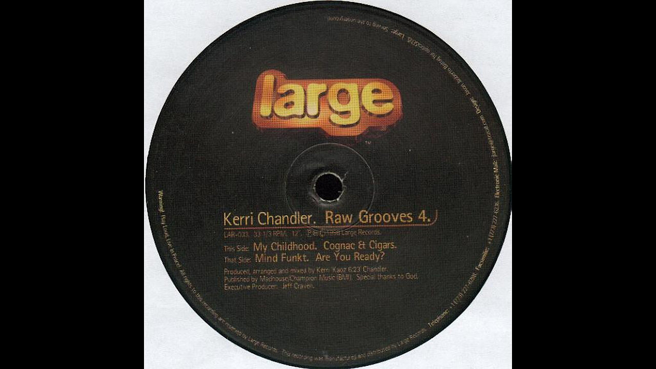 Kerri Chandler: Raw Grooves 4 [1998]