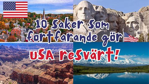 10 skäl att fortfarande besöka USA! (om man har råd och vågar)