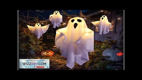 Halloween LED Glow Ghost Home Indoor Outdoor Decoration Party Supplies 2024 Haunted Review