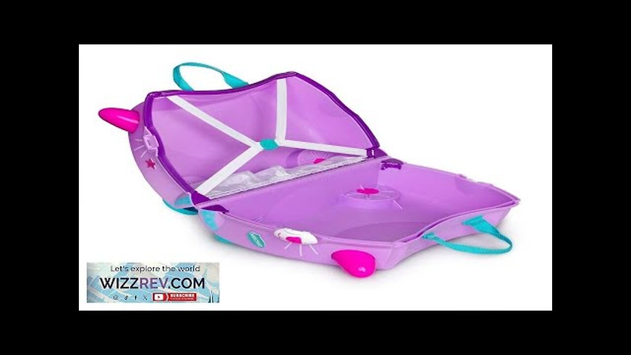 Trunki Ride On Luggage Suitcase Cassie Cat Review